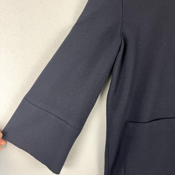 Studio Nicholson Nico Wool Cashmere Blend Sweater Top Women 3 Blue Minimalist - Picture 4 of 12